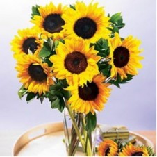 7pcs Sunflower in a Bouquet